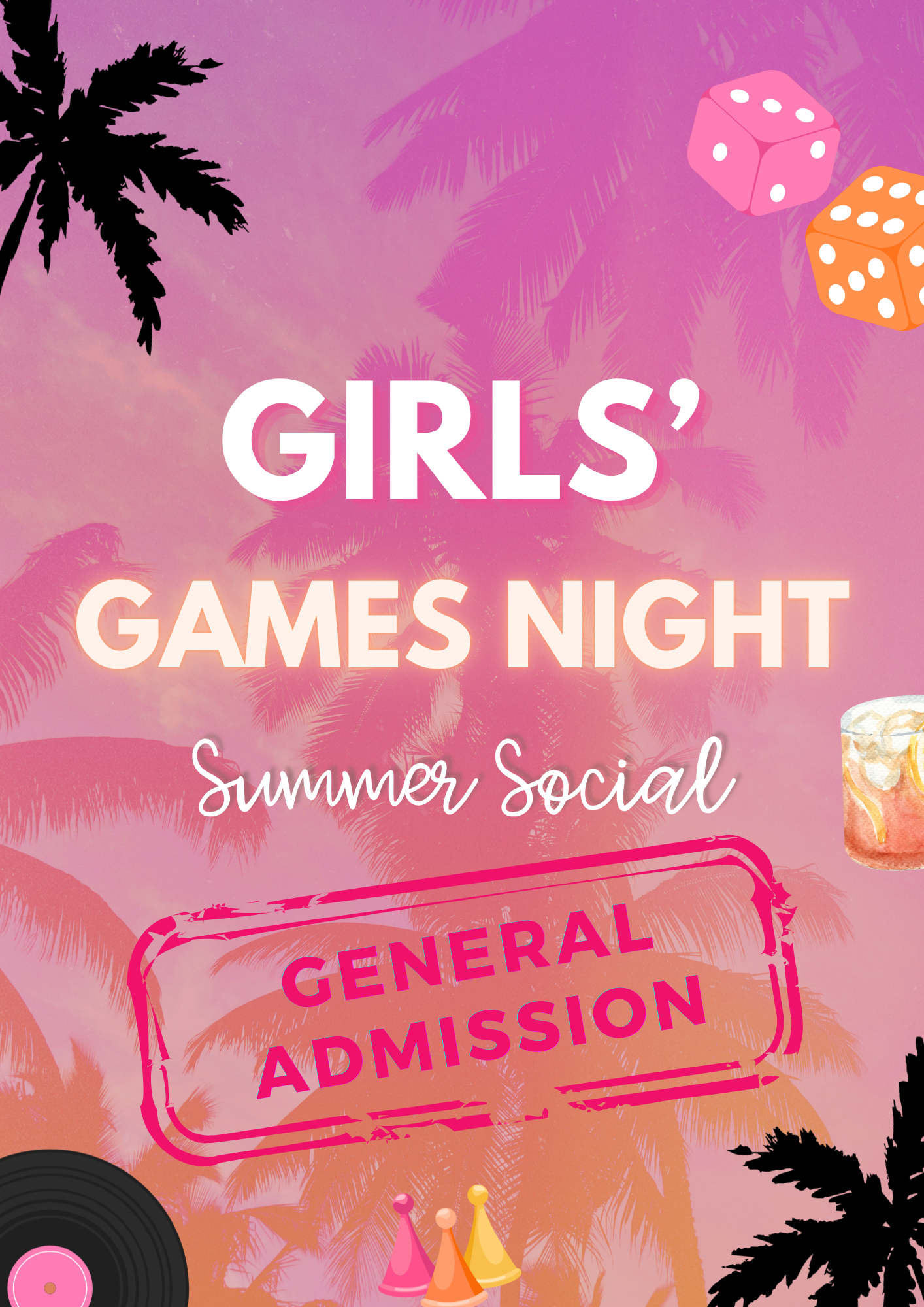 GIRLS’ GAME NIGHT: SUMMER SOCIAL